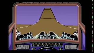 Stunt Car Racer C64 Super Division 4 Hump Back driven well