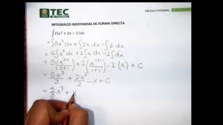 Integrales directas II