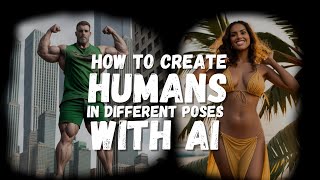 How to create your own humans in different poses with AI