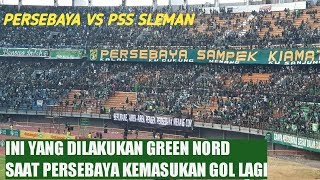 AKSI GREEN NORD DI STADION GBT TERJADI LAGI | PERSEBAYA VS PSS SLEMAN