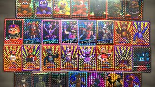 New FNaF Holographic Trading Stickers Review