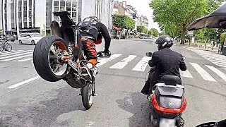 JE FAIS UN STOPPIE A 130 KM/H ! VLOG SUPERMOTO KTM 690 SMCR