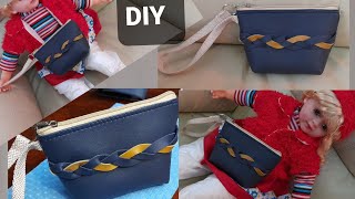 خياطة سكاي صاك العيد للبنوتات بجلد السكاي 2022🥰😍 DIy Sewing Sak Eid for girls