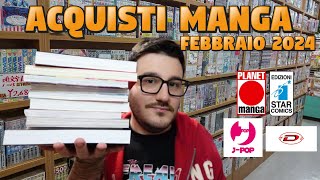 ACQUISTI MANGA STUPENDI FEBBRAIO 2024 | Parte 1