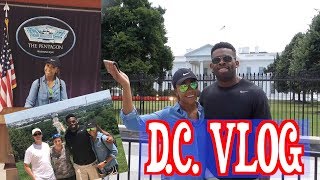 WASHINGTON D.C. VLOG: EAST COASTIN' IT FOR THE 4TH / LEG DAY ROUTINE #2