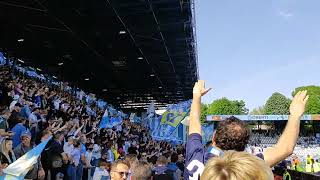 Spal 3-0 Frosinone. Cori e festa salvezza della Ovest!