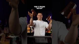 flair tricks TOP 5 TRICKS"SETUP" 2 shaker #flairbartending #bartender #bartenderlife