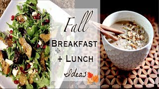 FALL BREAKFAST + LUNCH HEALTHY RECIPES | KIMISCLOSET