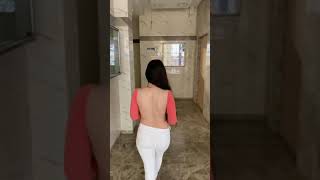 urfi in backless top looking hot | tik tok #shorts