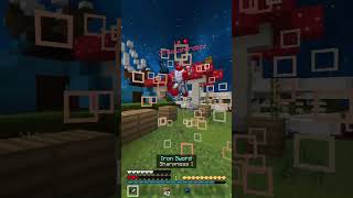 When you're teammate leaves the game #minecraft #pvp #funnyvideo