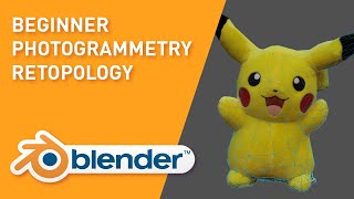 Blender 2.81 - Beginner Photogrammetry Retopology