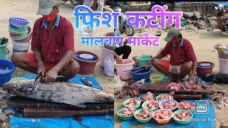 Fish cutting (Malvan Market)