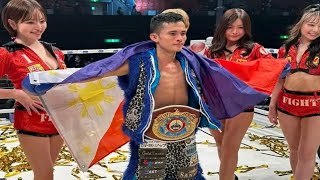 2023 NEW PINOY WORLD CHAMPION! MELVIN JERUSALEM VS Masataka Taniguchi 2ND ROUND TKO!