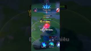 Buff thêm sức mạnh, tăng 100% sát thương ❤ #lienquanmobile #aov #rov