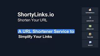 ShortyLinks.io | Shorten Your URL - URL Shortener