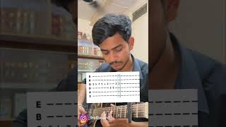 Tabs Must Try on Guitar | Shubham Srivastava #shorts #shortvideo #shotoniphone