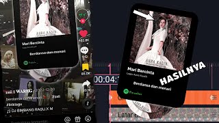 TUTORIAL BIKIN OVERLAY SPOTIFY PART 3 YANG LAGI VIRAL DI TIKTOK!!!