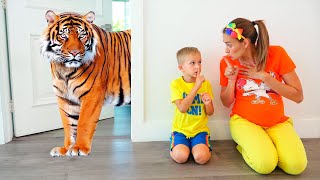 ウラドとニキは新しいペットを欲しがっている| 子供のための面白い話