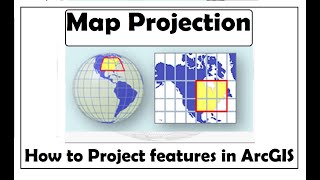 Map Projections | How to Project Features in ArcGIS