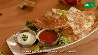 Desi Chicken Quesadillas | Knorr Save My Iftar