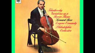 Tchaikovsky-Variations on a Rococo Theme for Cello and Orchestra in A Major op. 33