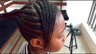 Protective Hairstyle On 4c Hair For Girls | Shuku And Base | Beginner Friendly - Glory Homemaker