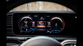 Mercedes Themes!? New Cool Feature Dashboard Customization and Personalization in 2021 GLE AMG 53 S