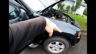 How to replace inner door handle, trunk strut, washer motor on my old Jeep Grand Cherokee 2006 V8