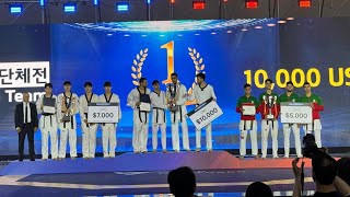 Chuncheon 2024 World Cup Team Championships Series! #haitam_zarhouti#WorldTaekwondo #Elkarroumi