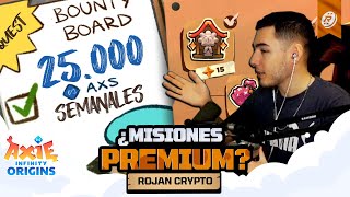 ASÍ FUNCIONA EL NUEVO BOUNTY BOARD "PREMIUM" EN AXIE | #PremierBountyBoard