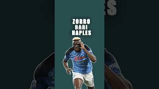 tahukah kenapa Victor Osimhen striker napoli selalu pakai topeng seperti zorro #sscnapoli #osimhen