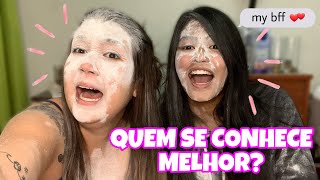 QUEM SE CONHECE MELHOR? COM A MINHA MELHOR AMIGA / VIDEO EM ESPANHOL