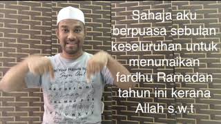 #SIGNON : Niat Puasa Ramadan dan Doa Berbuka Puasa.