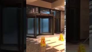 5 Star Hotel Door Entrance Spinning like a Fidget Spinner | Wind Power | Interval