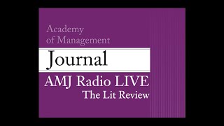 The Lit Review: An AMJ Podcast | Tim Pollock (S1E5)