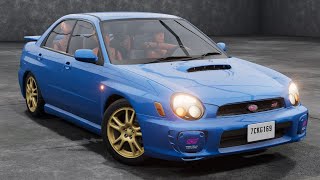 Subaru Impreza: необычный краш-тест с манекенами в BeamNG.drive