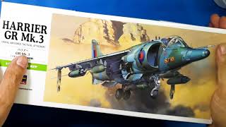 Harrier GR Mk.3 !:72 scale Unboxing & Review