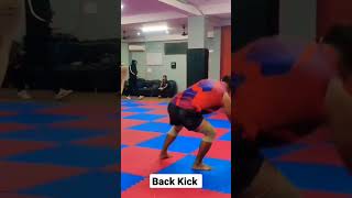 Back Kick #shorts #shortvideo #mma #athlete