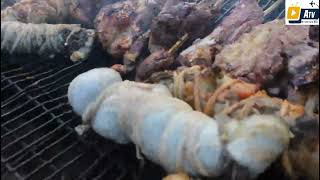 #food : street food in kabale #goat #cows #travel #luxuryholiday #streetworkout #kabale