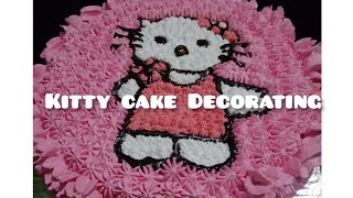 ||How to Make Kitty Cake||Kitty Cake Decoration || Homemadecake||Decorating Ideas||