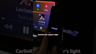 CarlinKit 2air|Surprise dazzled function for wireless CarPlay! Light color changing along with music