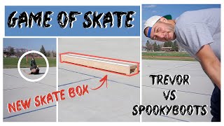 Game of SKATE [Trevor vs Spookyboots]