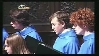 Chants des vêpres à Notre Dame de Paris