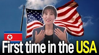 North Korean was Shocked for the first time in the USA!