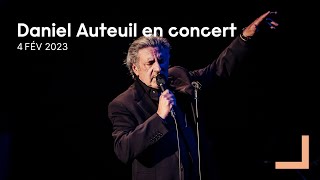 Daniel Auteuil en concert