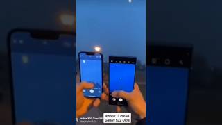 Galaxy S22 Ultra Vs iPhone 13 Pro Max Zoom Test