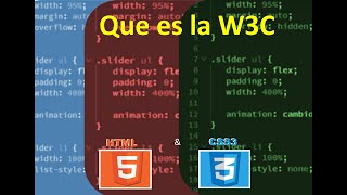 Que es la world wide web Consortium W3C