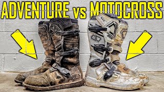 Adventure vs Motocross Boots | MSR ADV vs M3X Comparison & Review