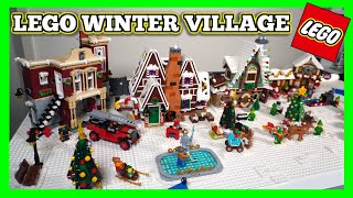 New LEGO Winter Village 2022 FINISHED!! LEGO City Update