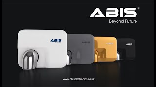 ABIS STORM Hand Dryer - 360 Degree View & Top Features - Best Hand Dryer in UK - Toilet Dryer